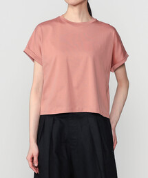 handvaerk | 60/2 クルーネック ワイドTシャツ WOMEN
