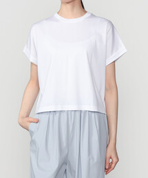 handvaerk（ハンドバーク）の「handvaerk | 60/2 クルーネック ワイドTシャツ WOMEN（Tシャツ/カットソー）」