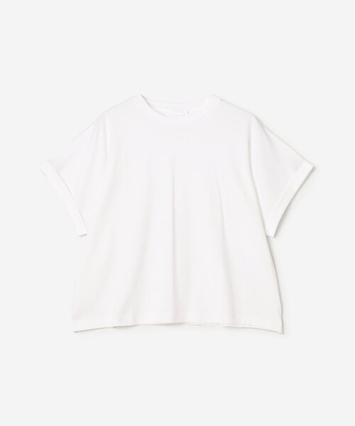 handvaerk（ハンドバーク）の「handvaerk | 60/2 クルーネック ワイドTシャツ WOMEN（Tシャツ/カットソー・レディース・ホワイト/ブラック/ピンク系その他/ホワイト系その他/グリーン系その他・S）」の6枚目の写真