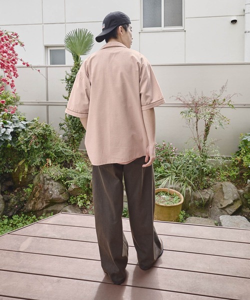 niko and...(ニコアンド)の「ストライプパジャマシャツ(シャツ/ブラウス・メンズ・サックスブルー/グレー/ベージュ・MEDIUM/LARGE)」の10枚目の写真