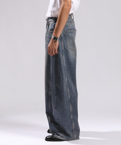 RAGEBLUE(レイジブルー)の「<接触冷感・遮熱>Cool Feeling Light oz Denim Barrel Pants/ライトオンスデニムバレルパンツ(デニムパンツ・メンズ・ライトブルー/グレー/ネイビー・MEDIUM/SMALL/LARGE)」の18枚目の写真
