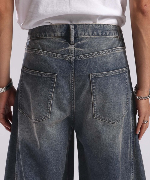 RAGEBLUE(レイジブルー)の「<接触冷感・遮熱>Cool Feeling Light oz Denim Barrel Pants/ライトオンスデニムバレルパンツ(デニムパンツ・メンズ・ライトブルー/グレー/ネイビー・MEDIUM/SMALL/LARGE)」の19枚目の写真