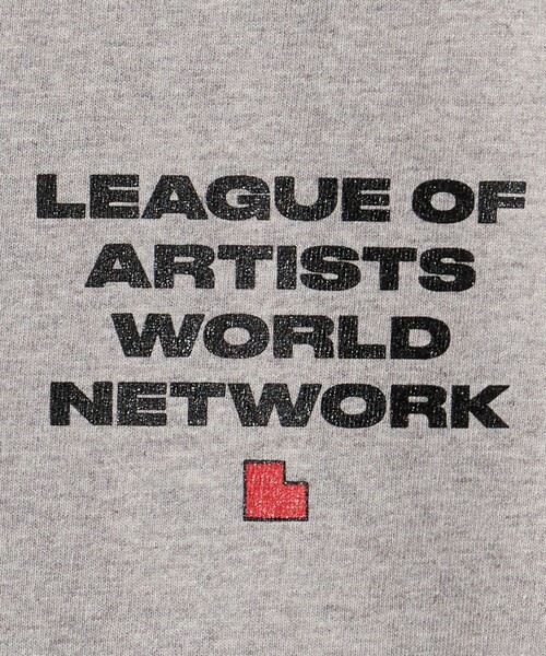 UNITED ARROWS & SONS（ユナイテッドアローズアンドサンズ）の「＜LAWN＞ L LOGO TEE ②/Tシャツ（Tシャツ/カットソー・メンズ・ホワイト/グレー系/ブラック・M/L）」の8枚目の写真