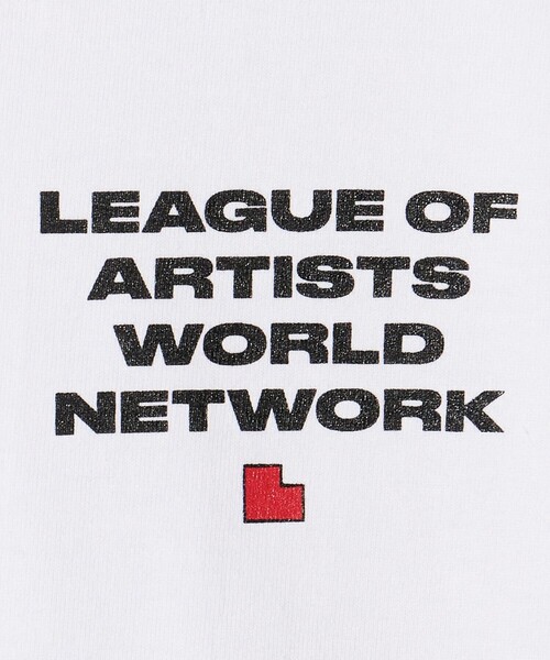 UNITED ARROWS & SONS（ユナイテッドアローズアンドサンズ）の「＜LAWN＞ L LOGO TEE ②/Tシャツ（Tシャツ/カットソー・メンズ・ホワイト/グレー系/ブラック・M/L）」の12枚目の写真
