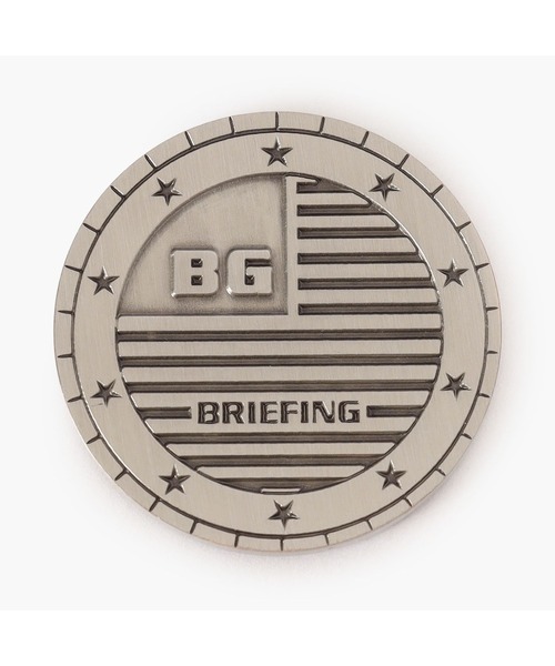 BRIEFING（ブリーフィング）の「ENAMEL CIRCLE B MEDAL MARKER（ゴルフグッズ・メンズ・シルバー・FREE）」の3枚目の写真
