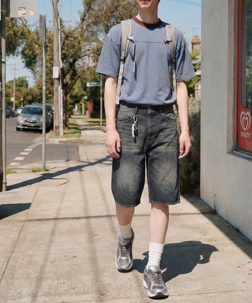 NO NEED（ノーニード）の「【WV PROJECT】Kevin SS/JIST7851（Tシャツ/カットソー・メンズ・ブラック/クリーム/ブルー/ライトグリーン・S/M/L）」の9枚目の写真