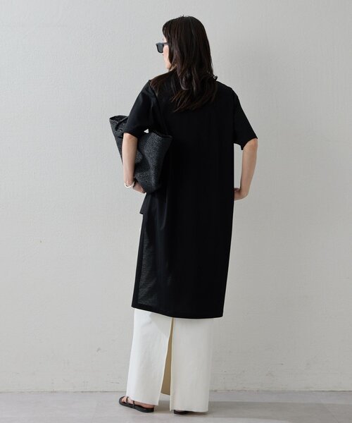 HERITANOVUM(ヘリテノーム)の「【HERITANOVUM】ロングテールTシャツ(シャツ/ブラウス・レディース・ブラック/ピンク/ホワイト・FREE)」の13枚目の写真