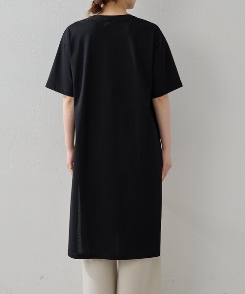 HERITANOVUM(ヘリテノーム)の「【HERITANOVUM】ロングテールTシャツ(シャツ/ブラウス・レディース・ブラック/ピンク/ホワイト・FREE)」の16枚目の写真