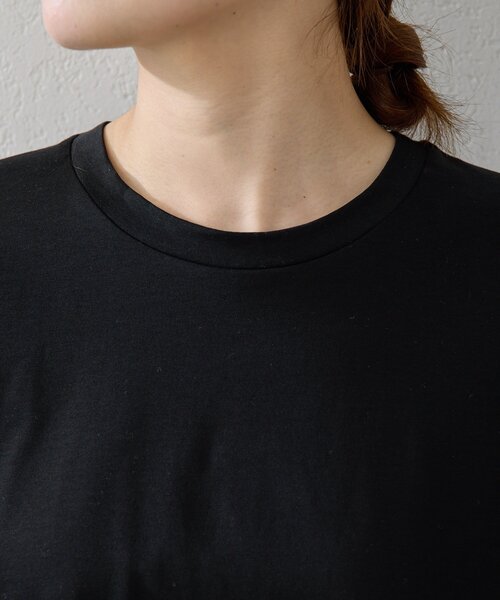 HERITANOVUM(ヘリテノーム)の「【HERITANOVUM】ロングテールTシャツ(シャツ/ブラウス・レディース・ブラック/ピンク/ホワイト・FREE)」の18枚目の写真
