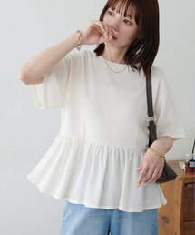 【WEB限定】ジャガードチュニックTシャツ