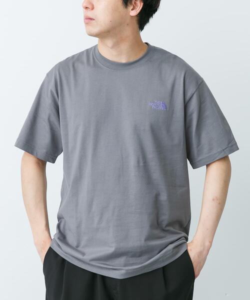 THE NORTH FACE（ザノースフェイス）の「THE NORTH FACE　SHORT-SLEEVE MOUNTAIN FLOWER T-SHIRTS（Tシャツ/カットソー・メンズ・カーキ/ホワイト/ダークグレー・MEDIUM/LARGE）」の7枚目の写真