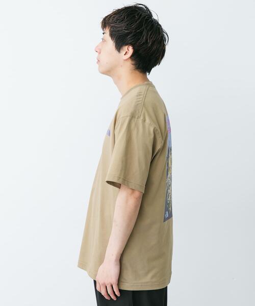 THE NORTH FACE（ザノースフェイス）の「THE NORTH FACE　SHORT-SLEEVE MOUNTAIN FLOWER T-SHIRTS（Tシャツ/カットソー・メンズ・カーキ/ホワイト/ダークグレー・MEDIUM/LARGE）」の12枚目の写真