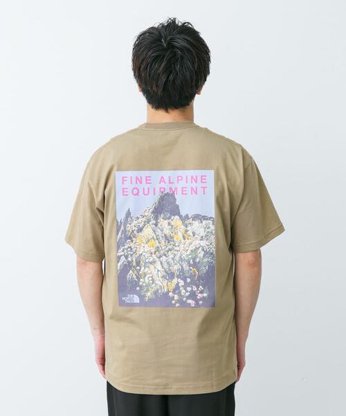THE NORTH FACE（ザノースフェイス）の「THE NORTH FACE　SHORT-SLEEVE MOUNTAIN FLOWER T-SHIRTS（Tシャツ/カットソー・メンズ・カーキ/ホワイト/ダークグレー・MEDIUM/LARGE）」の13枚目の写真