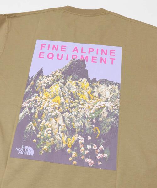 THE NORTH FACE（ザノースフェイス）の「THE NORTH FACE　SHORT-SLEEVE MOUNTAIN FLOWER T-SHIRTS（Tシャツ/カットソー・メンズ・カーキ/ホワイト/ダークグレー・MEDIUM/LARGE）」の18枚目の写真