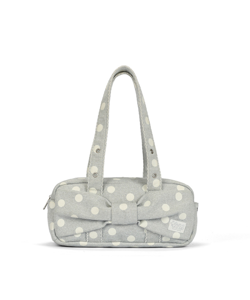 VANWALK（バンウォーク）の「Shirring Ribbon tote Bag [Gray]（ショルダーバッグ・レディース・ライトグレー・FREE）」の4枚目の写真