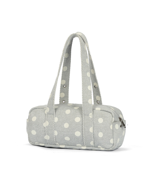 VANWALK（バンウォーク）の「Shirring Ribbon tote Bag [Gray]（ショルダーバッグ・レディース・ライトグレー・FREE）」の5枚目の写真