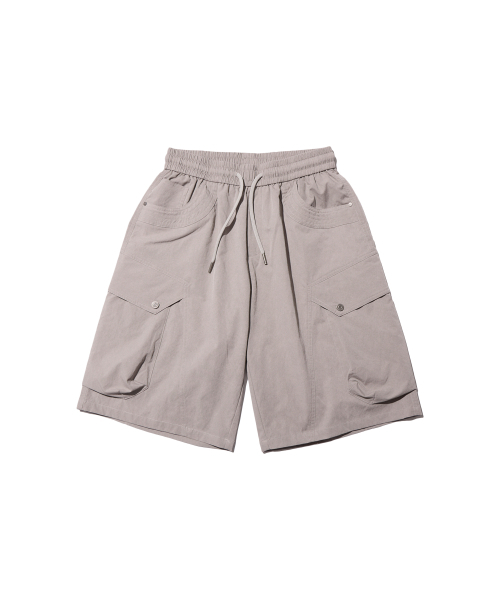 CREAM SODA LAB(クリームソーダラボ)の「ウォッシュドビッグカーゴワイドワークショートパンツグレー(その他パンツ・メンズ・その他・LARGE/X-LARGE)」の6枚目の写真