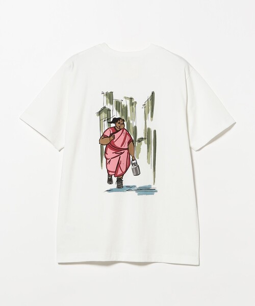 fennica(フェニカ)の「KARDO / PAMMI(Tシャツ/カットソー・メンズ・ホワイト・MEDIUM)」の4枚目の写真