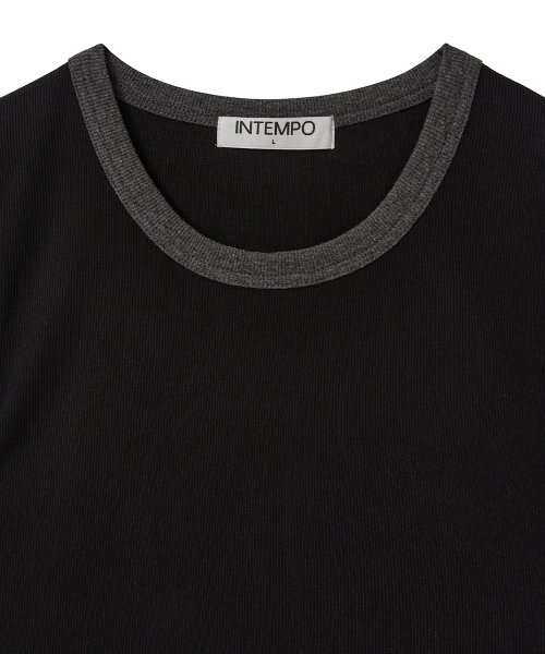 INTEMPOMOOD(インテンポムード)の「バンガードマークスリーブレス:2カラー(Tシャツ/カットソー・メンズ・グレー/ブラック・MEDIUM/LARGE)」の13枚目の写真