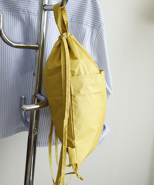 392 plusm(サンキューニプリュスエム)の「392plusm 392PLUSM PU KNAPSACK ムジ サンキューニプリュスエム PU ナップサック(バックパック/リュック・メンズ・レッド/ブルー/イエロー・ONE)」の10枚目の写真