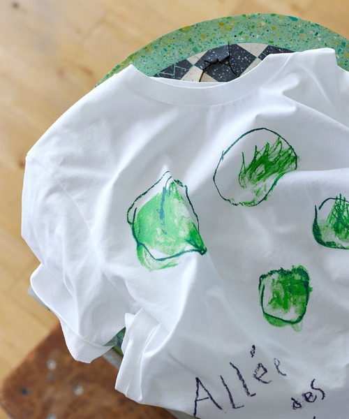 IDEE（イデー）の「［ＩＤＥＥ］ＩＤＥＥ　Ｄｅｓｓｉｎ　Ｔシャツ　キャベジ・アレイ（Tシャツ/カットソー・レディース・その他・FREE）」の7枚目の写真