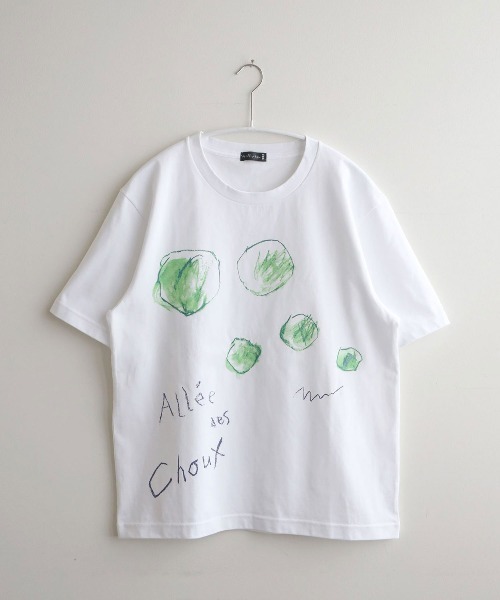 IDEE（イデー）の「［ＩＤＥＥ］ＩＤＥＥ　Ｄｅｓｓｉｎ　Ｔシャツ　キャベジ・アレイ（Tシャツ/カットソー・レディース・その他・FREE）」の2枚目の写真