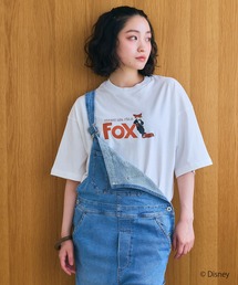 【Zootopia 2/ズートピア2】タキシード ニック プリントTシャツ / Over Harf Sleeve T-shirt《UNISEX》