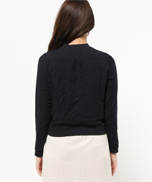 earth music&ecology（アースミュージックアンドエコロジー）の「【2016Spring】ライトリブブルゾン（ブルゾン・レディース・カーキ/キャメル/ネイビー・MEDIUM/SMALL）」の12枚目の写真