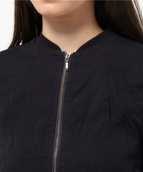 earth music&ecology（アースミュージックアンドエコロジー）の「【2016Spring】ライトリブブルゾン（ブルゾン・レディース・カーキ/キャメル/ネイビー・MEDIUM/SMALL）」の11枚目の写真