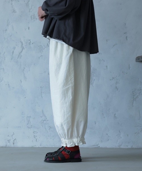soulberry（ソウルベリー）の「ちょこっとフリルなパンツ（その他パンツ・レディース・キナリ・5L/4L/3L/LL/L/M）」の12枚目の写真