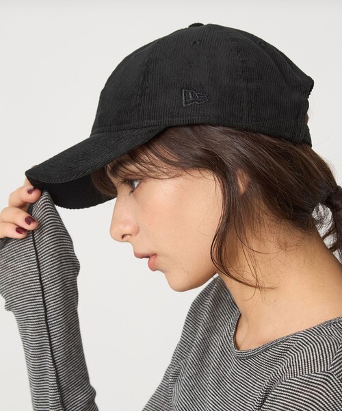 INDEPENDENT ブラック 黒 キャップ 帽子 コーデュロイ 新品 別注】＜NEW ERA＞920 MLB キャップ 2 （コーデュロイ）（キャップ