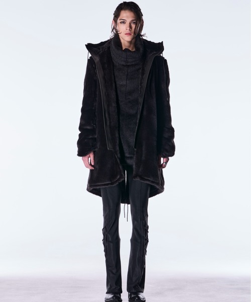 kiryuyrik/キリュウキリュウ/Fur Mods Coat（モッズコート