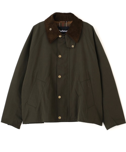BEAVER（ビーバー）の「Barbour×BEAVER/バブアー×ビーバー　別注NO WAX OS TRANSPORT'26 別注トランスポート'26（ブルゾン・メンズ・セージグリーン/マルチ/ブラック・36/38/40/42）」の3枚目の写真