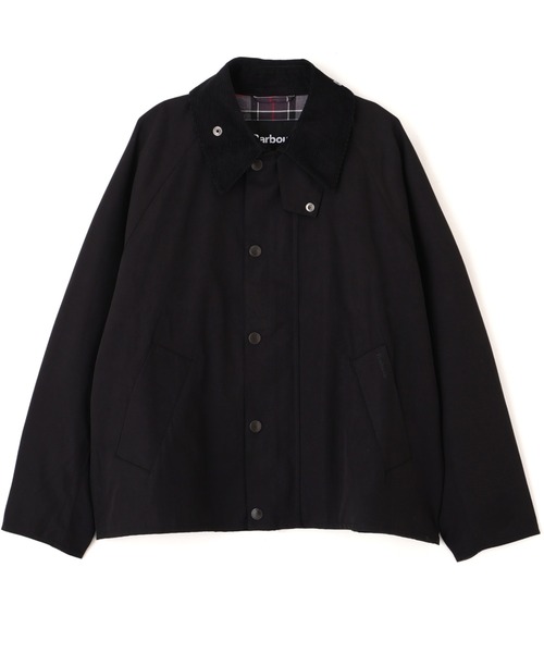 BEAVER（ビーバー）の「Barbour×BEAVER/バブアー×ビーバー　別注NO WAX OS TRANSPORT'26 別注トランスポート'26（ブルゾン・メンズ・セージグリーン/マルチ/ブラック・36/38/40/42）」の2枚目の写真