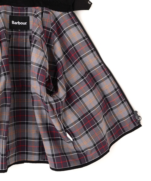 BEAVER（ビーバー）の「Barbour×BEAVER/バブアー×ビーバー　別注NO WAX OS TRANSPORT'26 別注トランスポート'26（ブルゾン・メンズ・セージグリーン/マルチ/ブラック・36/38/40/42）」の5枚目の写真