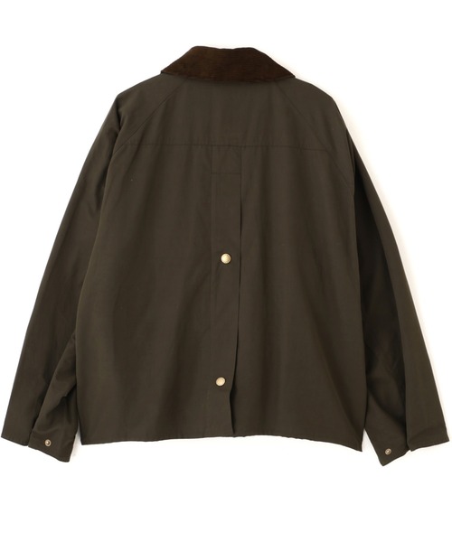 Barbour(バブアー)の「Barbour×BEAVER/バブアー×ビーバー 別注NO WAX OS TRANSPORT'26 別注トランスポート'26(ブルゾン・メンズ・セージグリーン/マルチ/ブラック・36/38/40/42)」の12枚目の写真