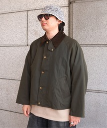 Barbour（バブアー）の「Barbour×BEAVER/バブアー×ビーバー　別注NO WAX OS TRANSPORT'26 別注トランスポート'26（ブルゾン）」