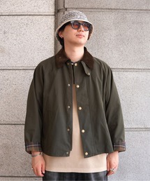 Barbour（バブアー）の「Barbour×BEAVER/バブアー×ビーバー　別注NO WAX OS TRANSPORT'26 別注トランスポート'26（ブルゾン）」