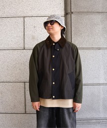 Barbour（バブアー）の「Barbour×BEAVER/バブアー×ビーバー　別注NO WAX OS TRANSPORT'26 別注トランスポート'26（ブルゾン）」