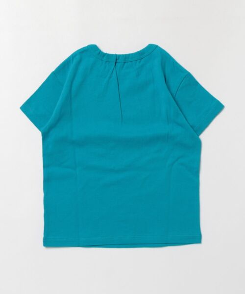 HAKKA BABY（ハッカベビー）の「[ベビー]フロントプリントTシャツ（Tシャツ/カットソー・キッズ・イエロー/ブルー・L）」の3枚目の写真