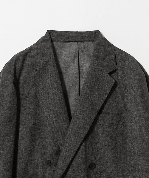 UNITED ARROWS(ユナイテッドアローズ)の「COOL DOTS プリント ダブル 4ボタン テーラードジャケット UA COZY ウォッシャブル 2WAYストレッチ(テーラードジャケット・メンズ・ダークグレー・XXL/XL/S/L/M)」の12枚目の写真
