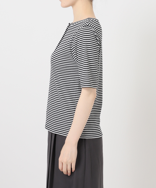 B.C STOCK(ベーセーストック)の「《2点セット》手洗い可 / インナー付きフィブリルライクストレートパンツ(スラックス・レディース・ブラックミックス/ブラウン・FREE)」の19枚目の写真