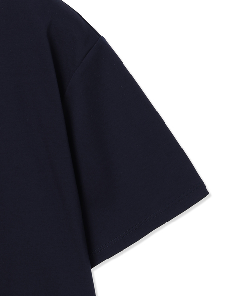 LE SOUK HOLIDAY(ルスークホリデー)の「裾レースドッキングTシャツ【接触冷感】(Tシャツ/カットソー・レディース・ブラック/オフホワイト/ネイビー・M/L)」の15枚目の写真