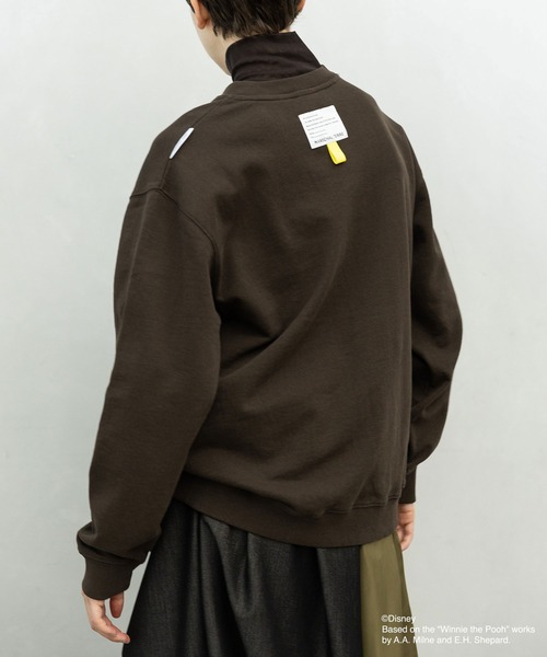 MARECHAL TERRE（マルシャルテル）の「くまのプーさん / スウェット / MARECHAL TERRE（スウェット・レディース・チョコ/アイボリー/グレー/イエロー/ブラック・MEDIUM）」の8枚目の写真