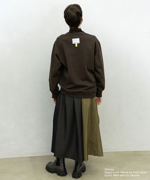 MARECHAL TERRE（マルシャルテル）の「くまのプーさん / スウェット / MARECHAL TERRE（スウェット・レディース・チョコ/アイボリー/グレー/イエロー/ブラック・MEDIUM）」の9枚目の写真