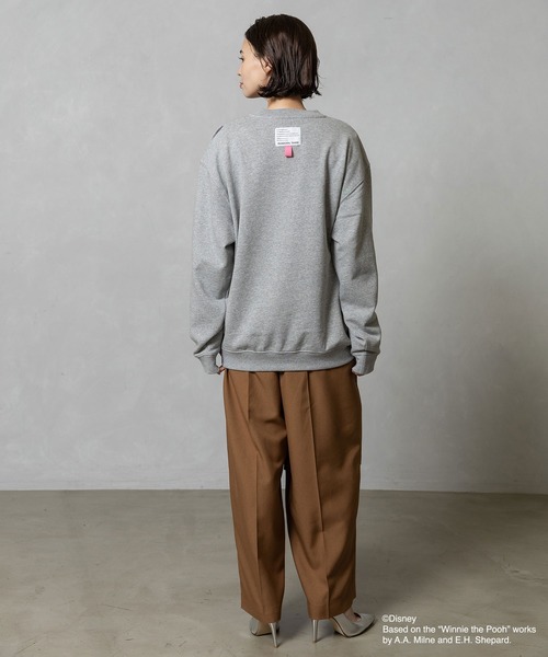 MARECHAL TERRE（マルシャルテル）の「くまのプーさん / スウェット / MARECHAL TERRE（スウェット・レディース・チョコ/アイボリー/グレー/イエロー/ブラック・MEDIUM）」の16枚目の写真