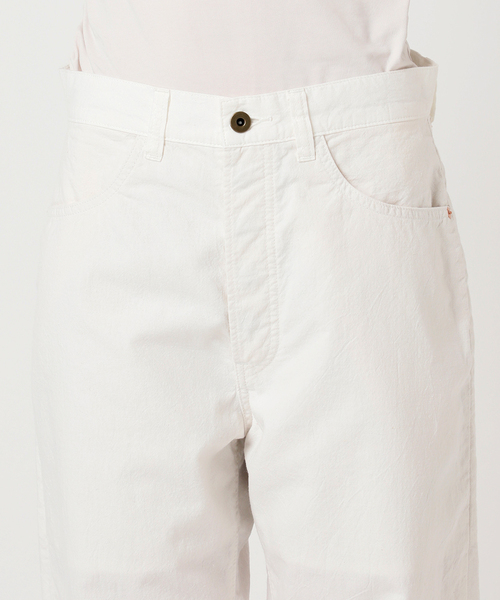 plage(プラージュ)の「JOHNBULL / ジョンブル 別注 CTN LNN WIDE パンツ(その他パンツ・レディース・ホワイト/カーキ・38/36/34)」の6枚目の写真