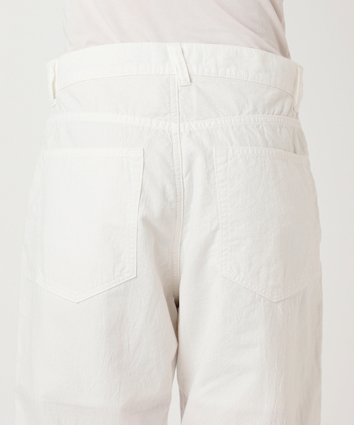 plage(プラージュ)の「JOHNBULL / ジョンブル 別注 CTN LNN WIDE パンツ(その他パンツ・レディース・ホワイト/カーキ・38/36/34)」の7枚目の写真