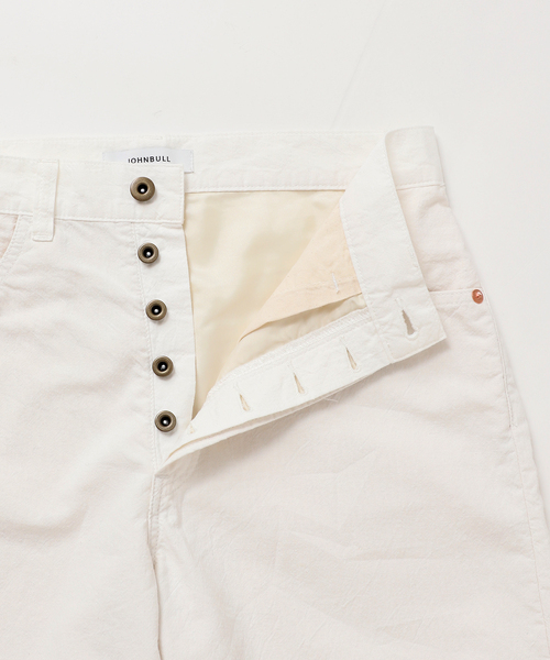 plage(プラージュ)の「JOHNBULL / ジョンブル 別注 CTN LNN WIDE パンツ(その他パンツ・レディース・ホワイト/カーキ・38/36/34)」の10枚目の写真