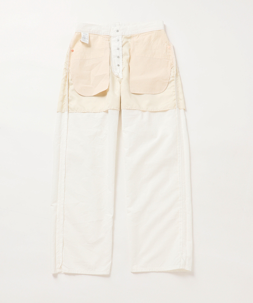 plage(プラージュ)の「JOHNBULL / ジョンブル 別注 CTN LNN WIDE パンツ(その他パンツ・レディース・ホワイト/カーキ・38/36/34)」の13枚目の写真